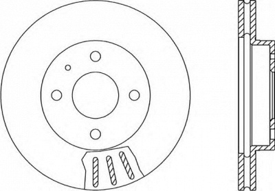 OPEN PARTS bdr101420 -  Тормозной диск